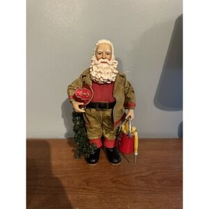 Possible‎ Dreams CLOTHTIQUE~Santa FIREMEN Home From The Station Firefighter